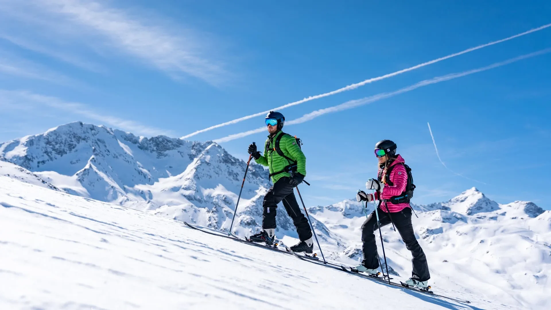Ski touring at Val Thorens : Rise to Adventure